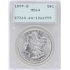 Image 1 : 1899-O $1 Morgan Silver Dollar Coin PCGS MS64