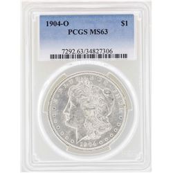 1904-O $1 Morgan Silver Dollar Coin PCGS MS63
