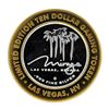 Image 1 : .999 Silver The Mirage Las Vegas, Nevada $10 Casino Limited Edition Gaming Token