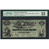 Image 1 : 1857 $5 The Brownville Bank & Land Co. Obsolete Note PMG Very Fine 25
