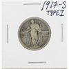 Image 1 : 1917-S TYPE 1 Standing Liberty Quarter Coin