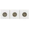 Image 2 : Lot of (3) Barber Silver Quarter Coins