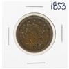 Image 1 : 1853 Braided Hair Large Cent Coin