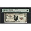 Image 1 : 1929 $10 National Currency Note Sidney, Ohio CH# 7862 PMG Very Fine 25