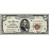 Image 1 : 1929 $5 Federal Reserve Bank Note Boston, MA