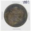 Image 1 : 1887 $1 Morgan Silver Dollar Coin Great Toning
