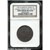 Image 1 : 1787[1C] Fugio Cent, STATES UNITED, Cinquefoils--Double Struck, 2nd 15% Off Center--MS64 Brown NGC.