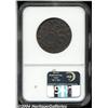 Image 2 : 1787[1C] Fugio Cent, STATES UNITED, Cinquefoils--Double Struck, 2nd 15% Off Center--MS64 Brown NGC.