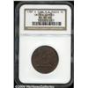 Image 1 : 1787[1C] Fugio Cent, UNITED STATES, Cinquefoils MS65 Red and Brown NGC.