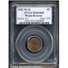 Image 1 : 1922 No D[1C] Weak Reverse MS63 Red and Brown PCGS.