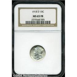 1918-D[10C] MS65 Full Bands NGC.