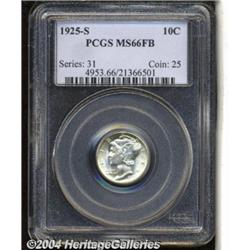 1925-S[10C] MS66 Full Bands PCGS.