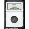 Image 1 : 1875-S[20C] MS66 NGC.