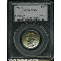 1932-D[25C] MS64 PCGS.