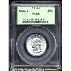1932-S[25C] MS65 PCGS.