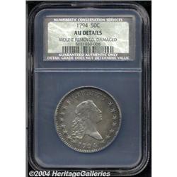 1794[50C] AU Details, Mount Removed, Damaged, NCS.