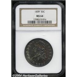 1809[50C] MS64 NGC.
