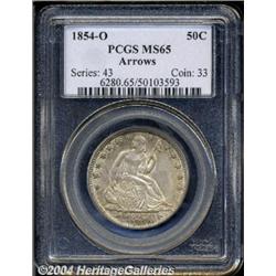 1854-O[50C] Arrows MS65 PCGS.