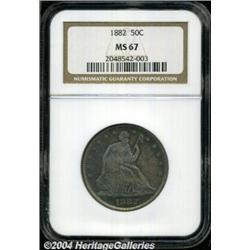 1882[50C] MS67 NGC.