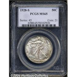 1928-S[50C] MS65 PCGS.