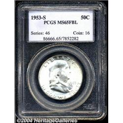 1953-S[50C] MS65 Full Bell Lines PCGS.