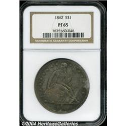 1862[S$1] PR65 NGC.