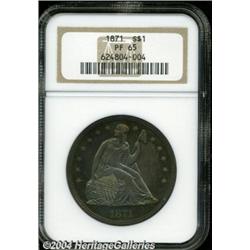 1871[S$1] PR65 NGC.