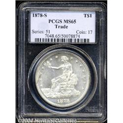1878-S[T$1] MS65 PCGS.