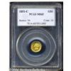 Image 1 : 1851-C[G$1] MS65 PCGS.