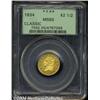 Image 1 : 1834[$2 1/2] MS65 PCGS.