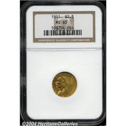 1911[$2 1/2] MS65 NGC.