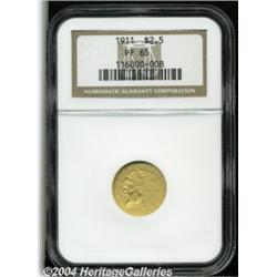 1911[$2 1/2] PR65 NGC.
