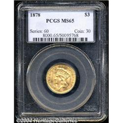 1878[$3] MS65 PCGS.