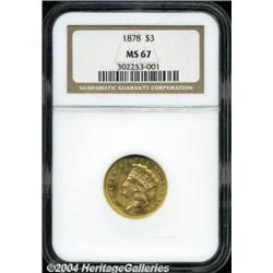 1878[$3] MS67 NGC.