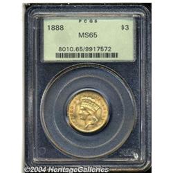 1888[$3] MS65 PCGS.