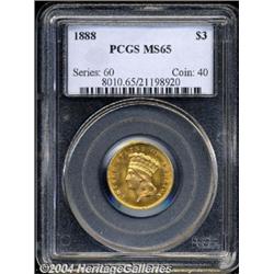 1888[$3] MS65 PCGS.