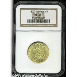 1807[$5] Bust Left MS65 NGC.