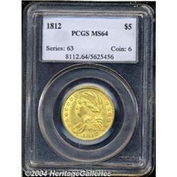 1812[$5] MS64 PCGS.