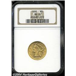 1895[$5] MS67 NGC.