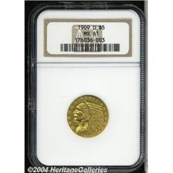 1909-O[$5] MS61 NGC.