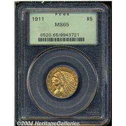 1911[$5] MS65 PCGS.