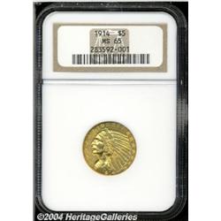1914[$5] MS65 NGC.
