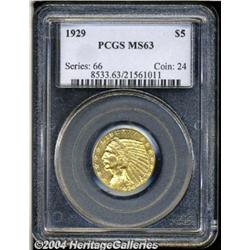 1929[$5] MS63 PCGS.