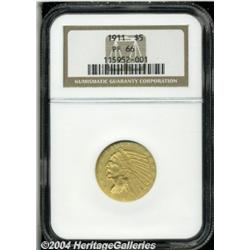 1911[$5] PR66 NGC.