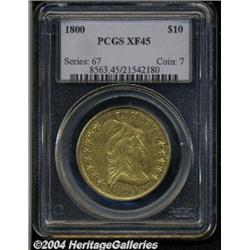 1800[$10] XF45 PCGS.