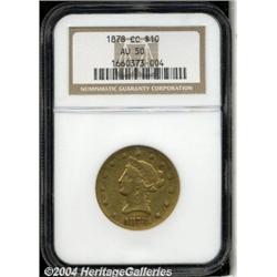 1878-CC[$10] AU50 NGC.