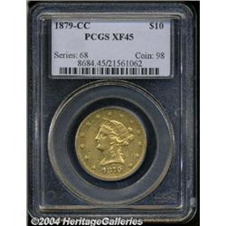 1879-CC[$10] XF45 PCGS.