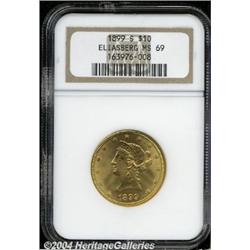 1899-S[$10] MS69 NGC.