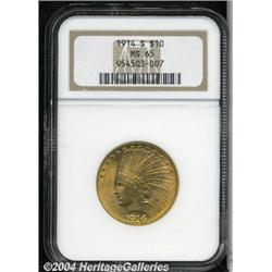 1914-S[$10] MS65 NGC.
