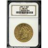 Image 1 : 1854-S[$20] MS64 NGC.